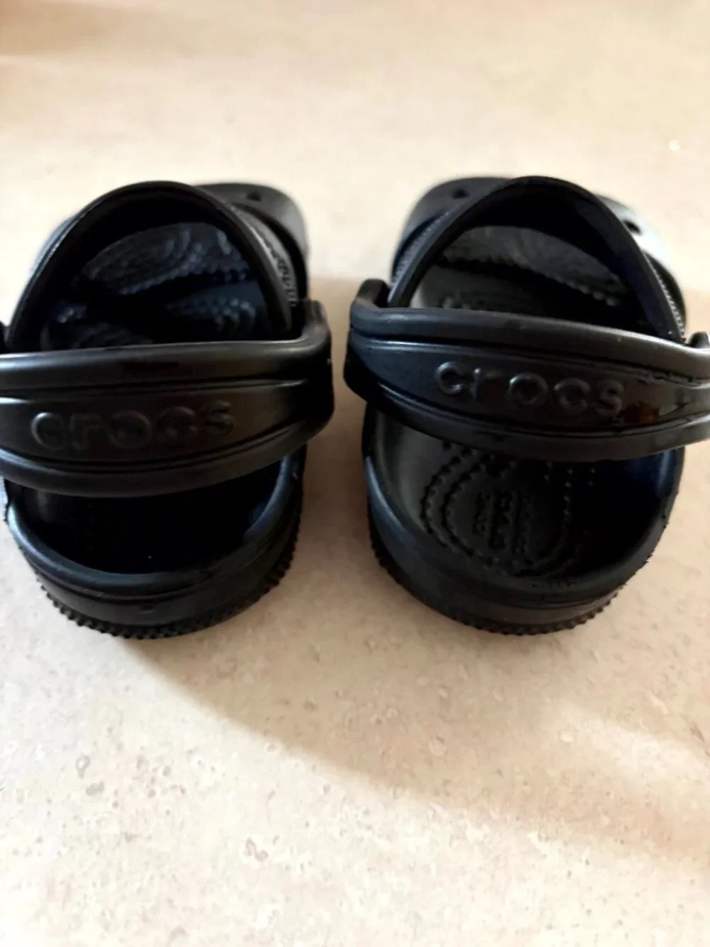 Crocs Classic Sandal Clog Kid Black Infant Baby Toddler Size 5C